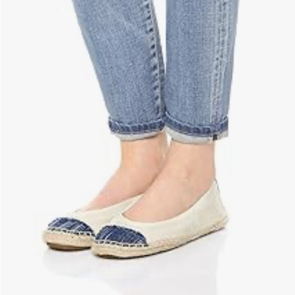 SALE Yosi Samra Lulu Espadrille Foldable Denim Le